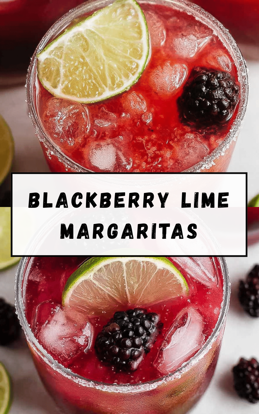 Blackberry Lime Margaritas