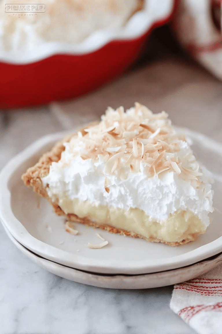 Homemade Coconut Cream Pie Recipe With Rich, Smooth Filling 8 Coconut Cream Pie 31.Png