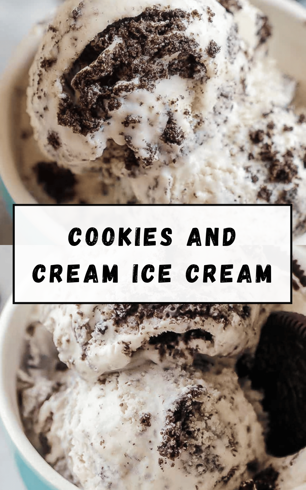 Cookies And Cream Ice Cream Recipe Made From Scratch 6 Cookies And Cream Ice Cream