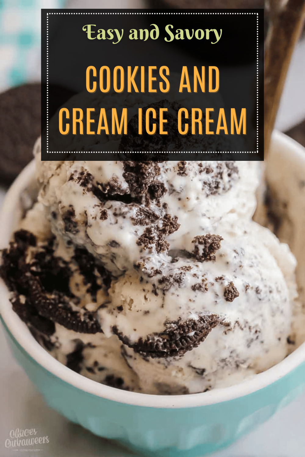 Cookies And Cream Ice Cream Recipe Made From Scratch 7 Cookies And Cream Ice Cream
