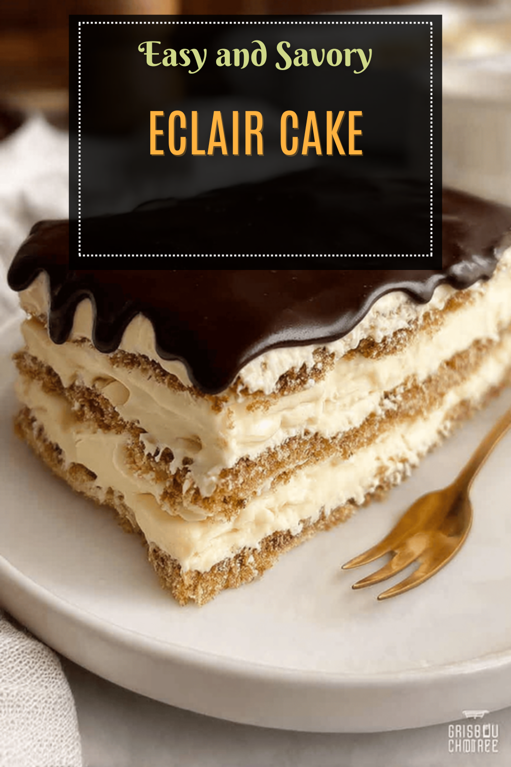 Chocolate Eclair Cake Recipe With Creamy Layers And Chocolate Topping 7 Eclair Cake