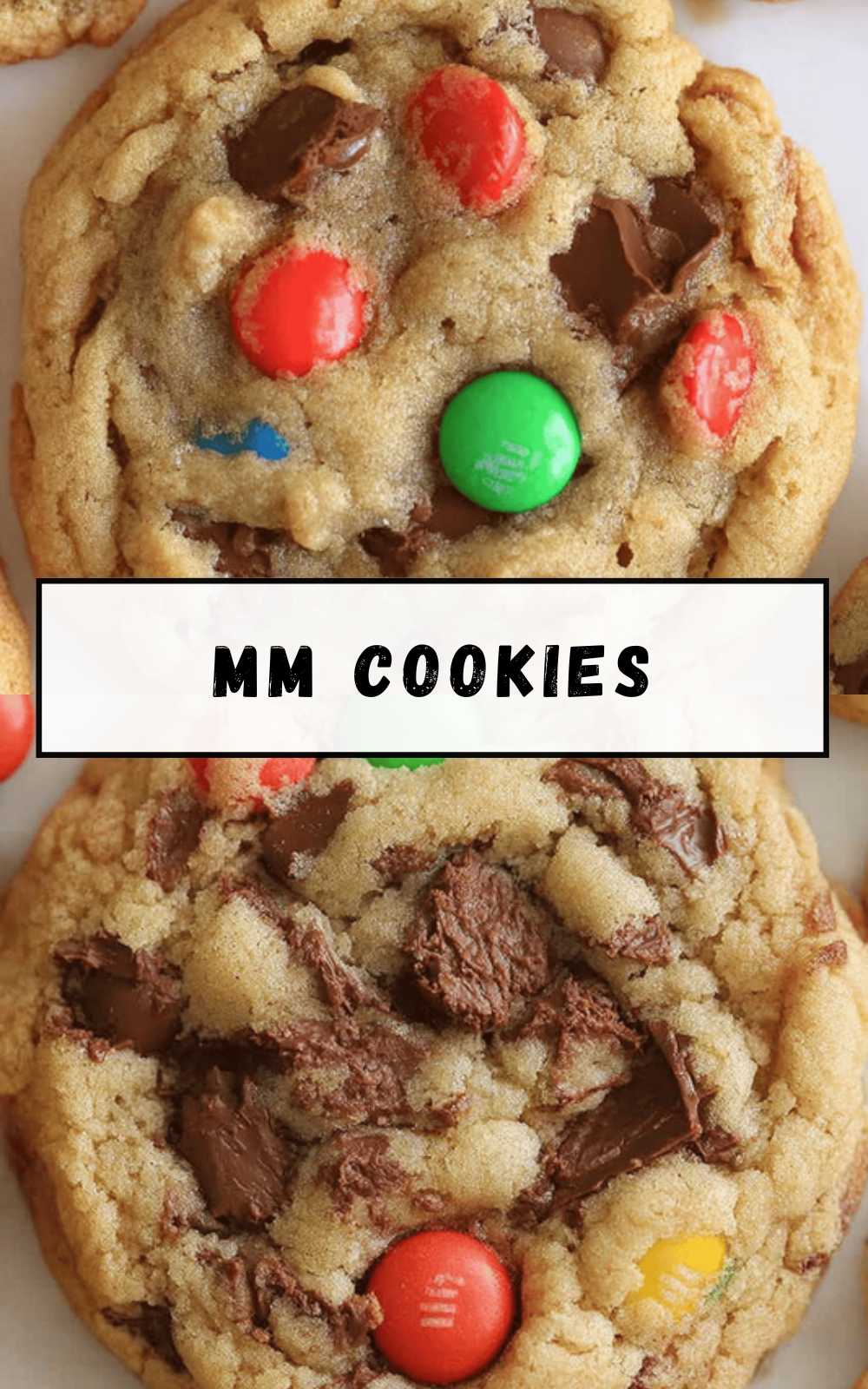 Soft And Chewy M&Amp;M Cookies With A Perfectly Gooey Texture 6 Mm Cookies