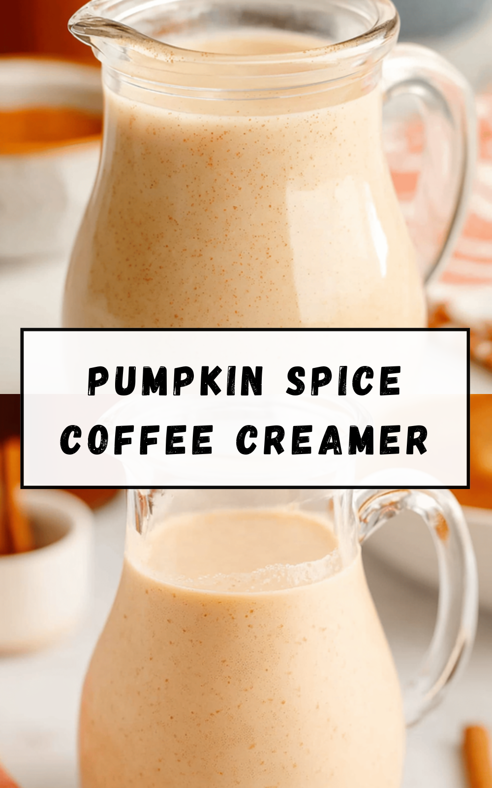 Pumpkin Spice Coffee Creamer