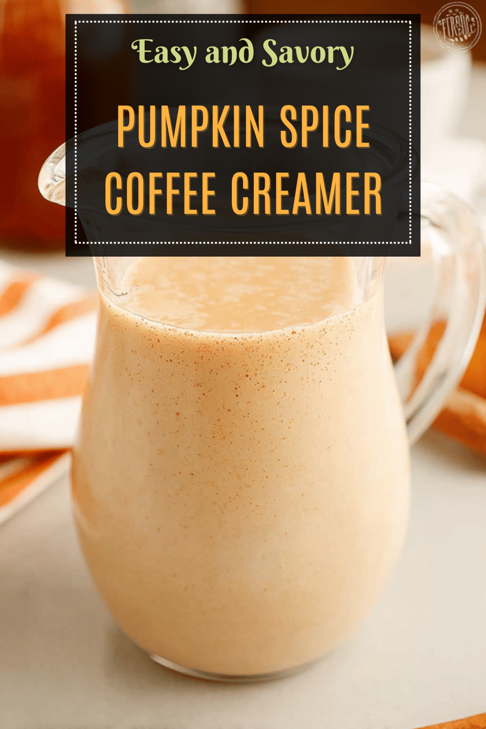 Pumpkin Spice Coffee Creamer