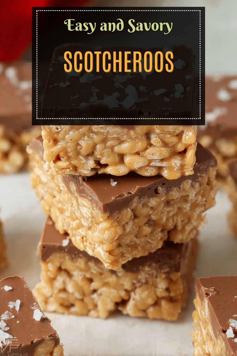 Chocolate Scotcheroos Recipe Easy No-Bake Peanut Butter Treats 7 Scotcheroos