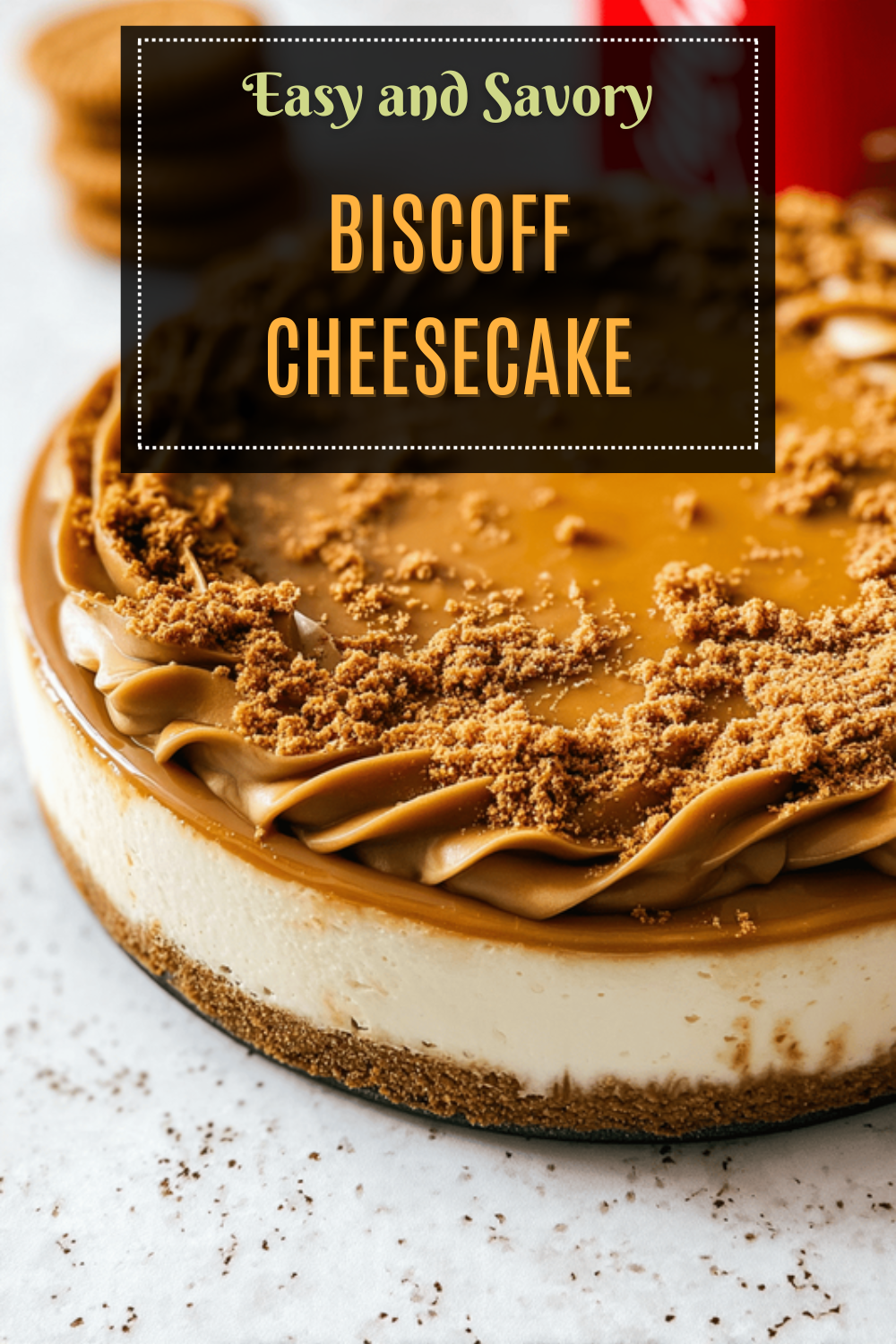 Biscoff Cheesecake Recipe With 5 Easy Ingredients 7 Biscoff Cheesecake