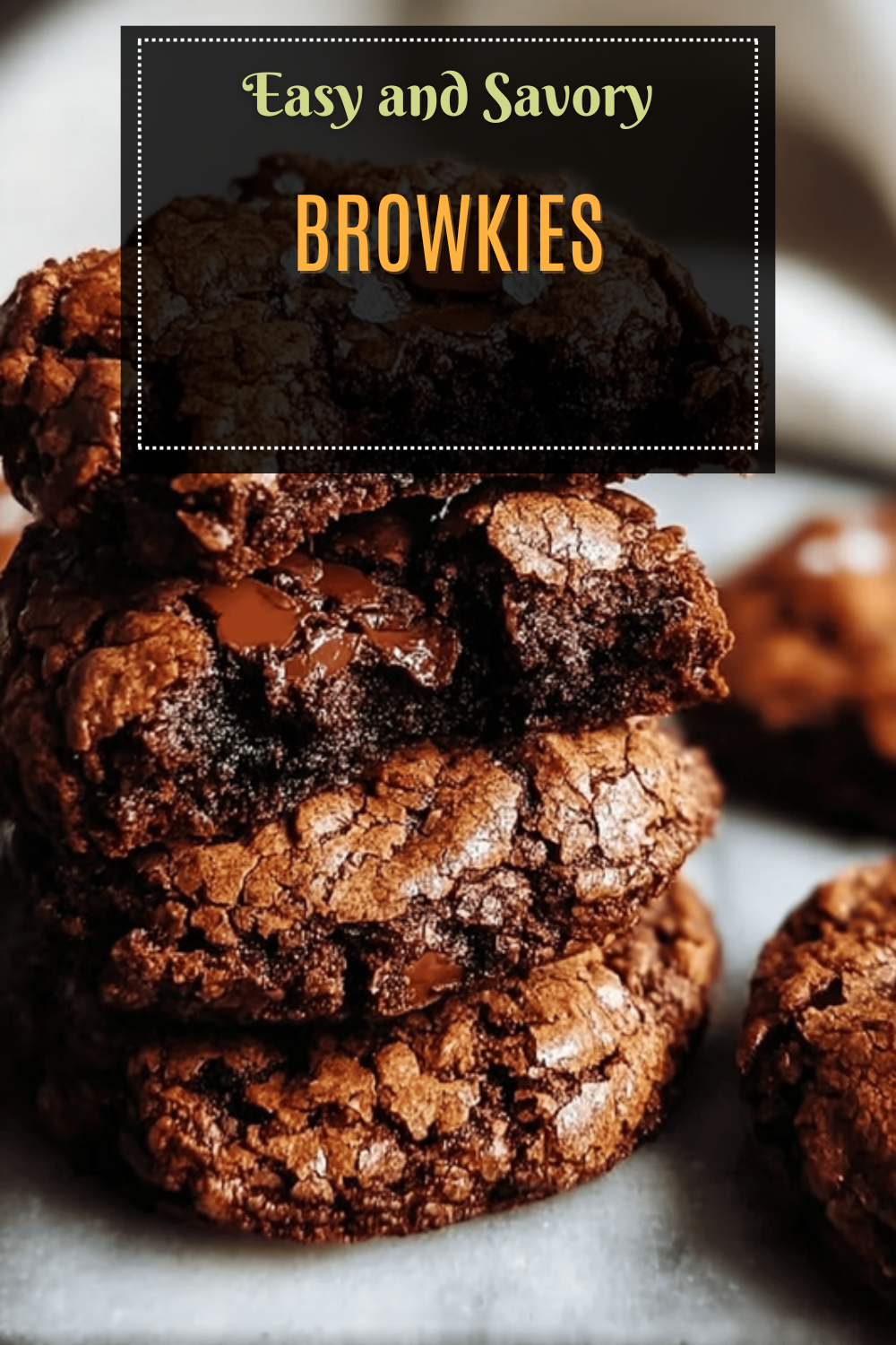 Fudgy Chewy Brookies Recipe Combining Brownies And Cookies 7 Browkies