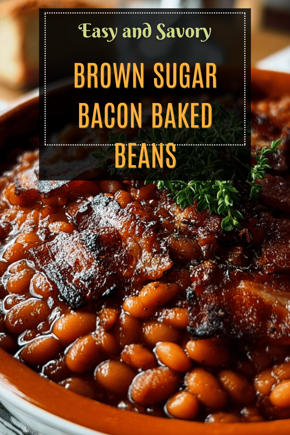 Brown Sugar Bacon Beans Recipe For Sweet And Savory Baked Beans 7 Brown Sugar Bacon Baked Beans