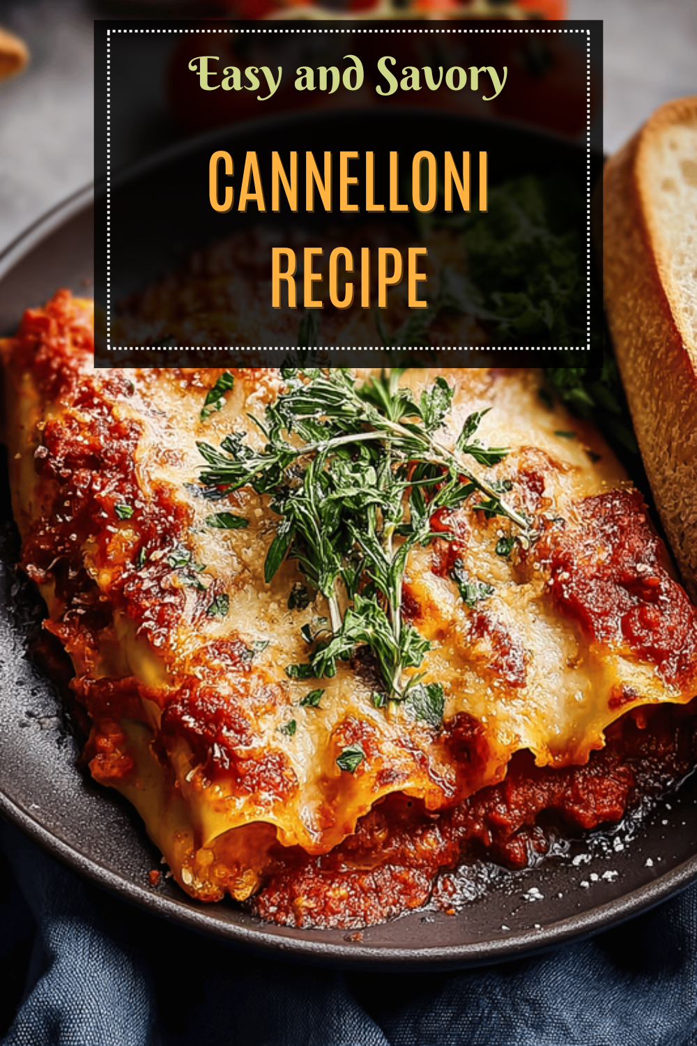 Spinach Ricotta Cannelloni Recipe With Creamy Cheese Filling 7 Cannelloni Recipe