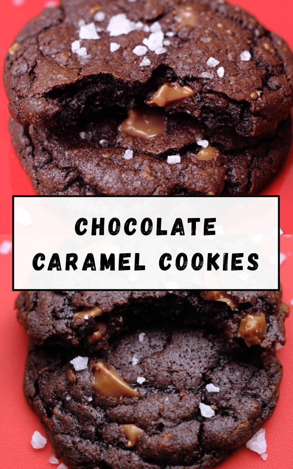 Chocolate Caramel Cookies