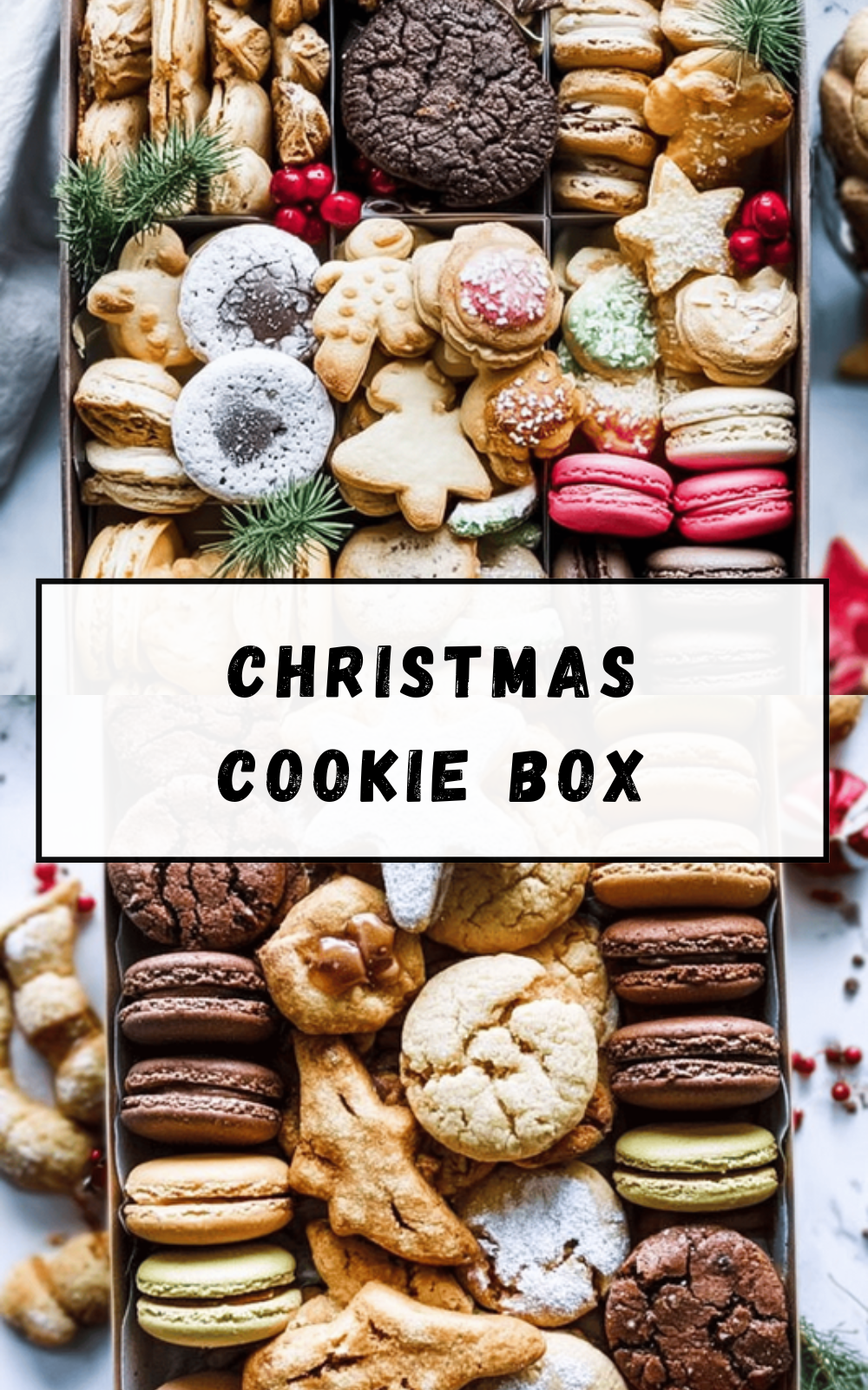 Christmas Cookie Box Ideas For Festive Homemade Treats 6 Christmas Cookie Box