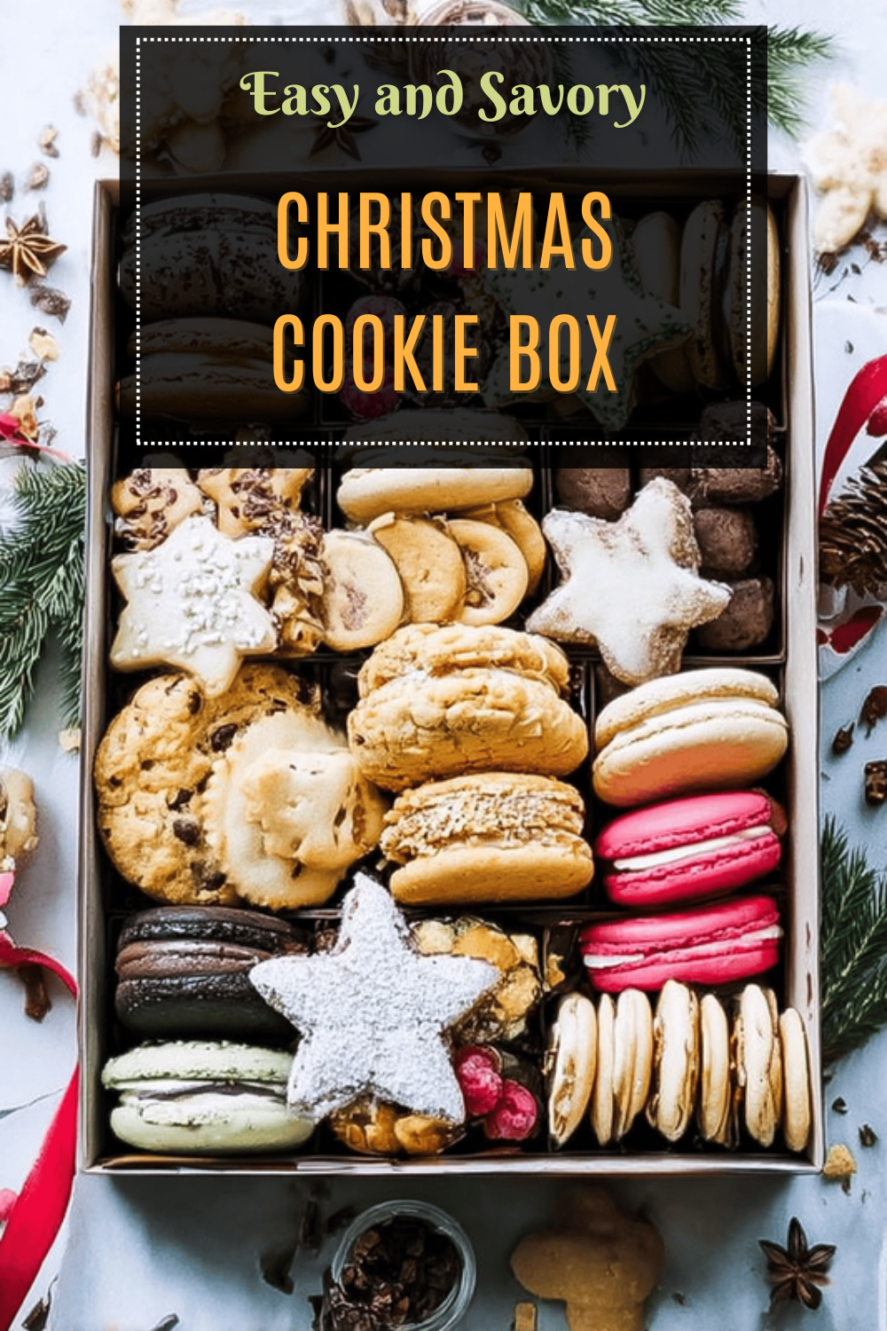 Christmas Cookie Box Ideas For Festive Homemade Treats 7 Christmas Cookie Box