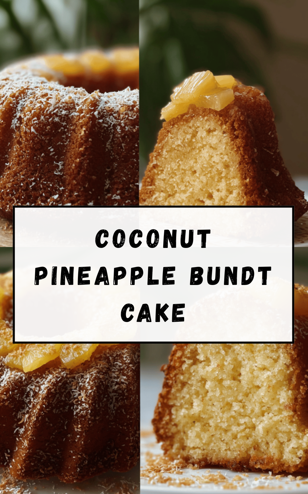 Pineapple Coconut Bundt Cake Recipe With Tropical Flavors 6 Coconut Pineapple Bundt Cake