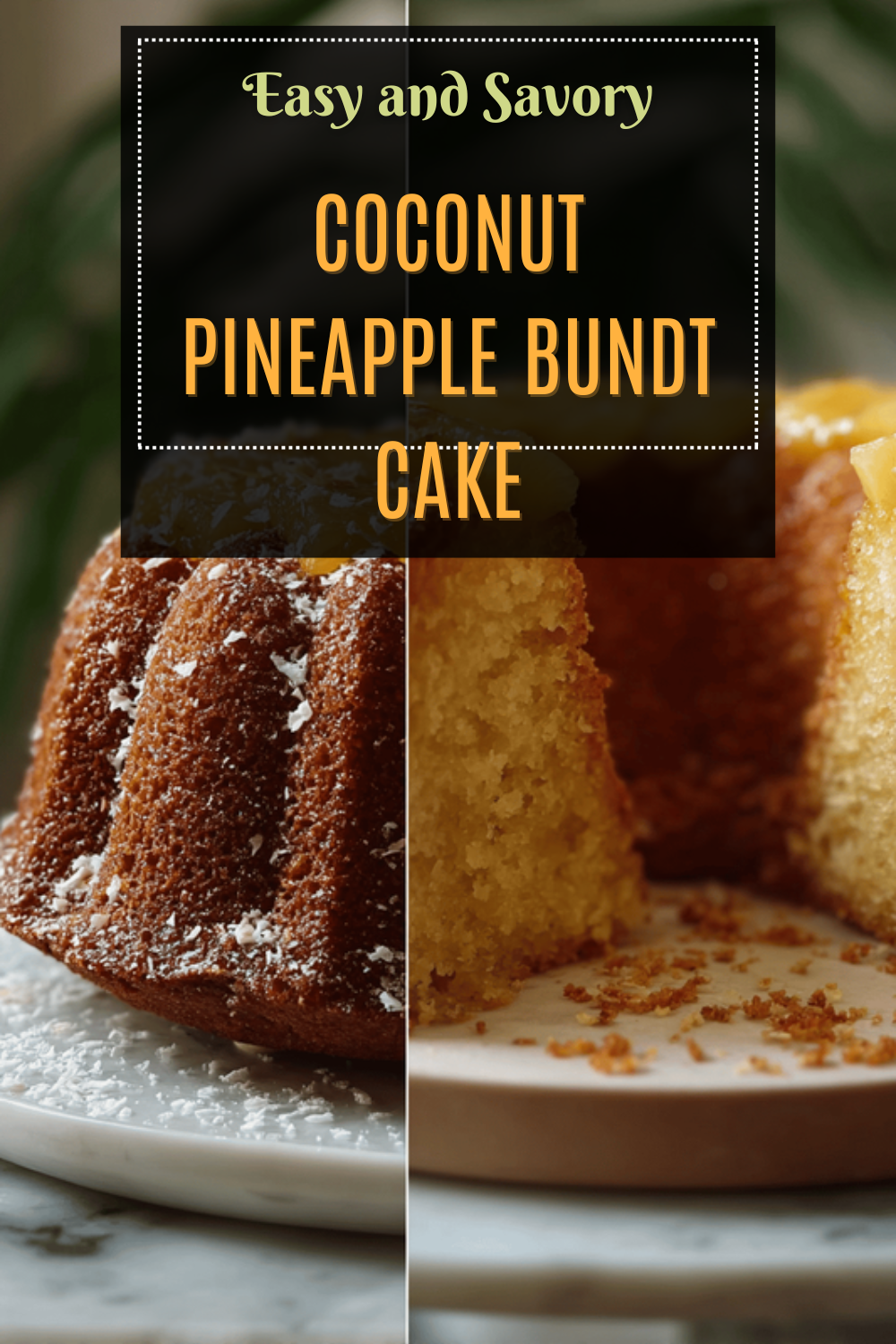 Pineapple Coconut Bundt Cake Recipe With Tropical Flavors 7 Coconut Pineapple Bundt Cake
