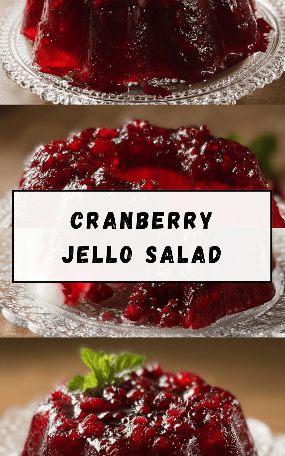 Grandma’s Cranberry Jello Salad With Classic Fruity Twist 6 Cranberry Jello Salad