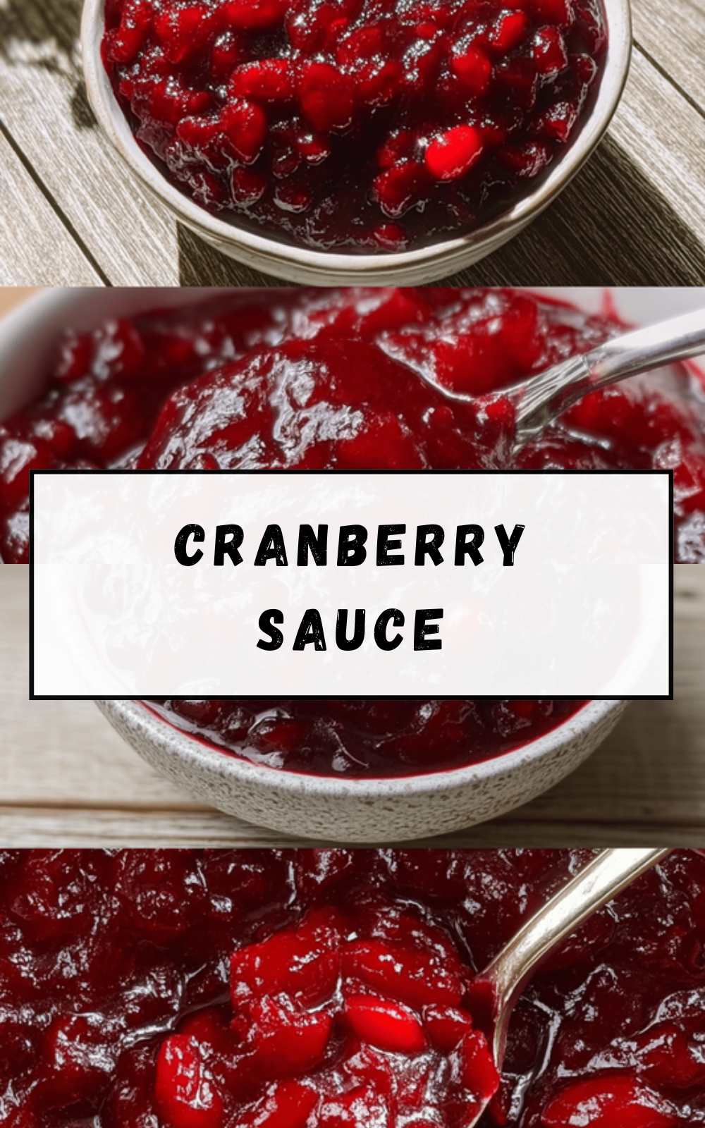Homemade Cranberry Sauce Recipe With Fresh And Simple Ingredients 6 Cranberry Sauce