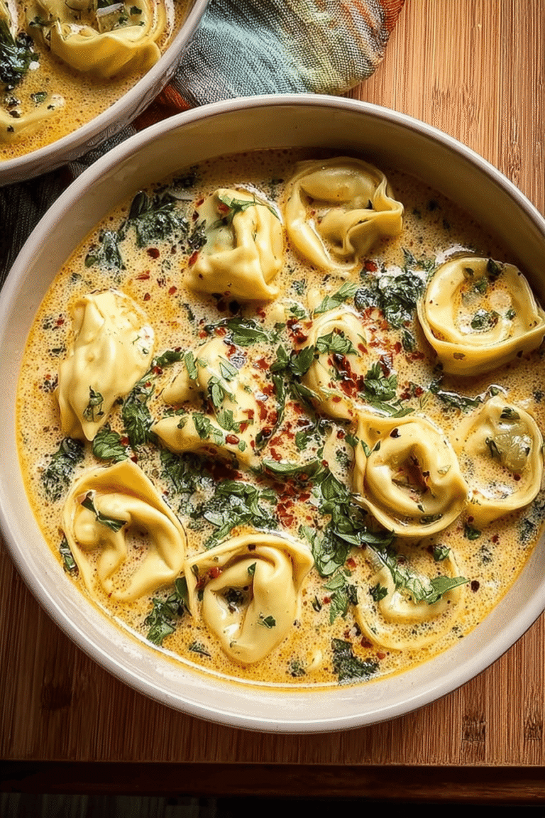 Creamy Tuscan Tortellini Soup 8.Png