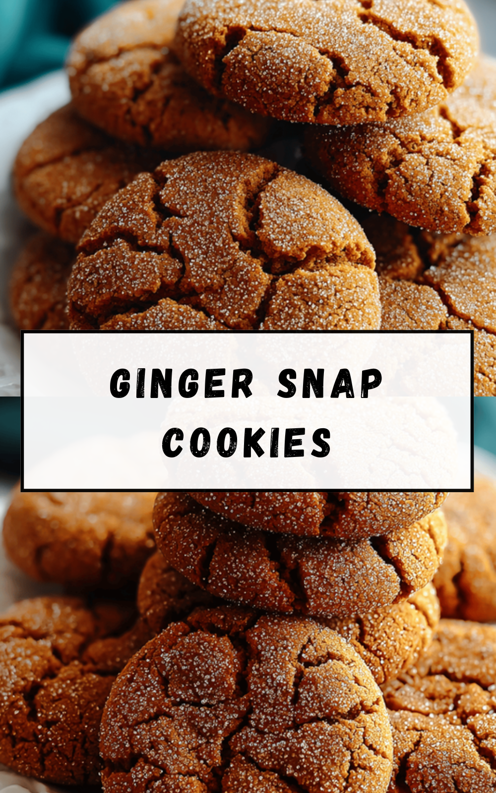 Gingersnap Cookies Thin Crispy Ready In 30 Minutes 6 Ginger Snap Cookies