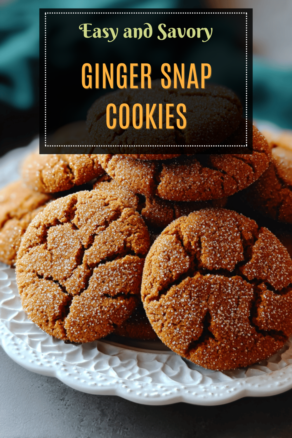 Gingersnap Cookies Thin Crispy Ready In 30 Minutes 7 Ginger Snap Cookies