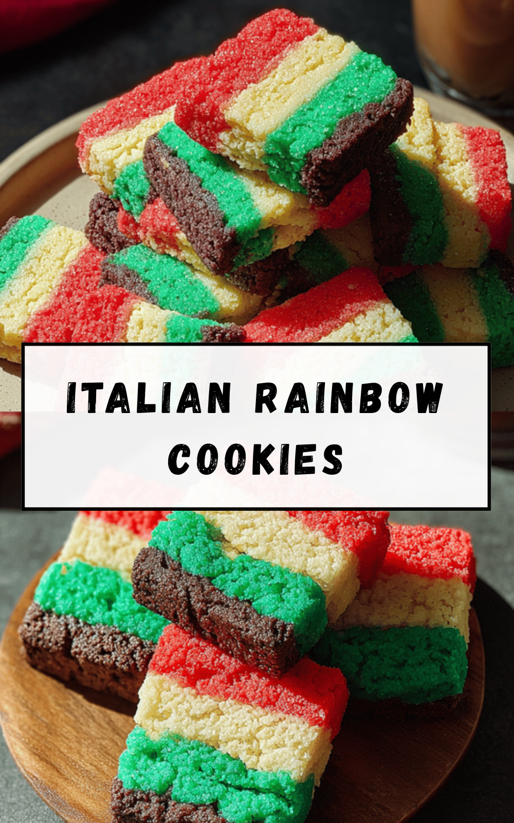 Italian Rainbow Cookies Recipe With Easy Step-By-Step Instructions 6 Italian Rainbow Cookies
