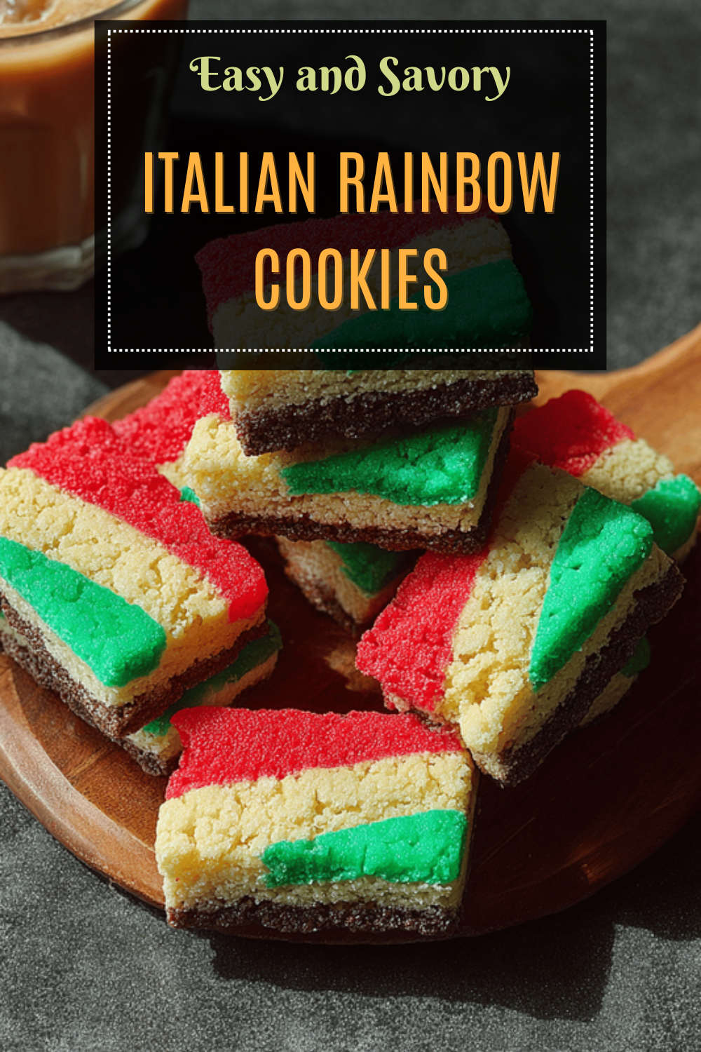 Italian Rainbow Cookies Recipe With Easy Step-By-Step Instructions 7 Italian Rainbow Cookies