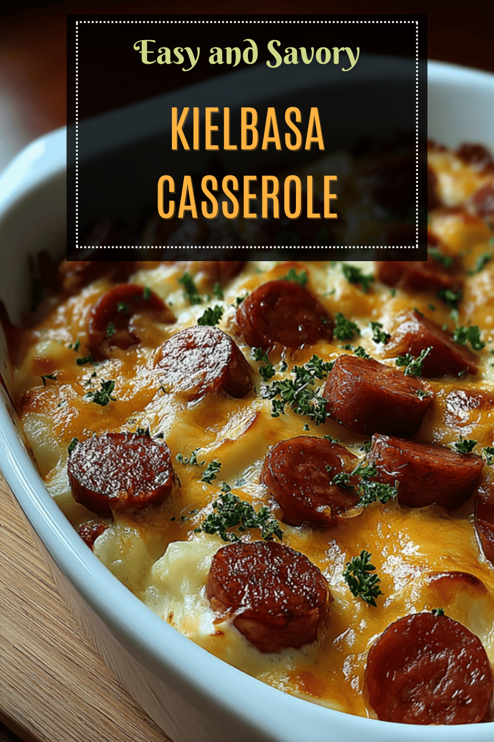 Kielbasa And Vegetable Casserole Recipe With Fresh Ingredients 7 Kielbasa Casserole
