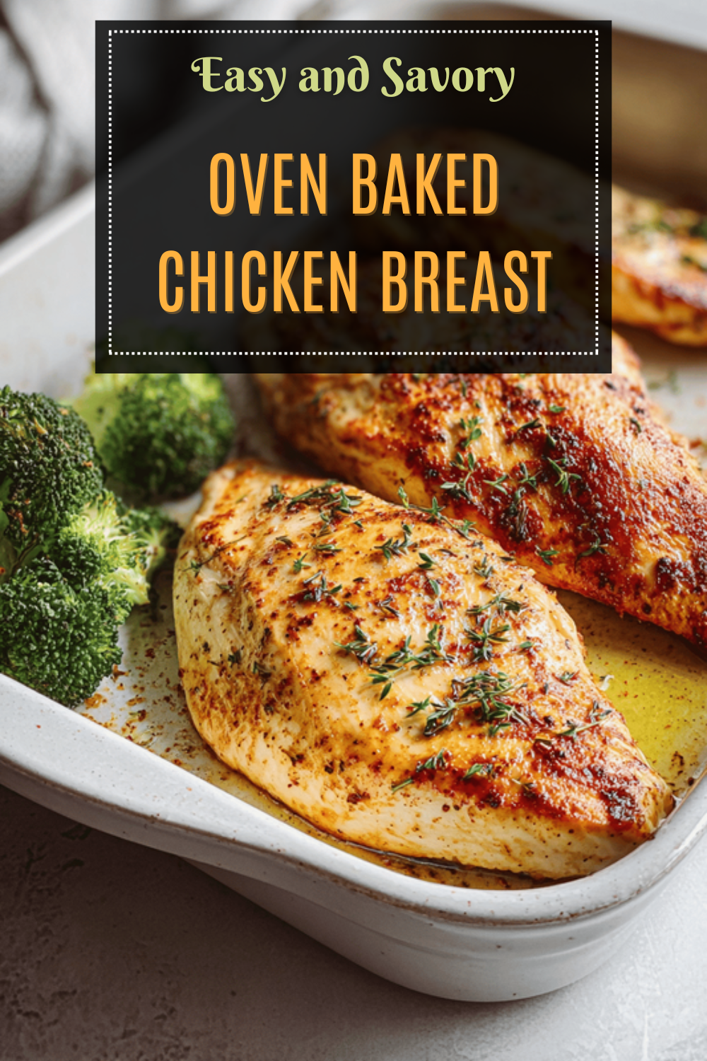 Oven Baked Chicken Breast Recipes For Juicy And Tender Results 7 Oven Baked Chicken Breast