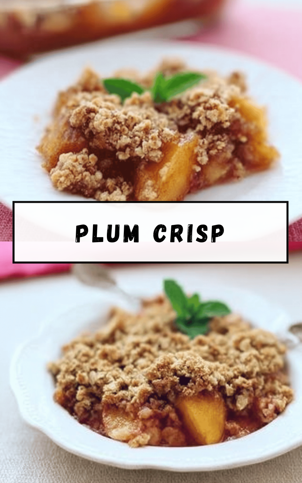 Gluten-Free Plum Crisp With Pistachio, Oat And Almond Topping Recipe 6 Plum Crisp