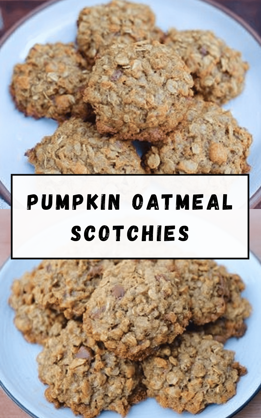Pumpkin Oatmeal Scotchies Cookies Recipe For Fall Treats 6 Pumpkin Oatmeal Scotchies