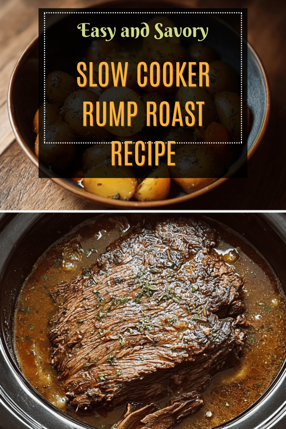 Slow Cooker Rump Roast Recipe For Tender And Flavorful Meals 7 Slow Cooker Rump Roast Recipe