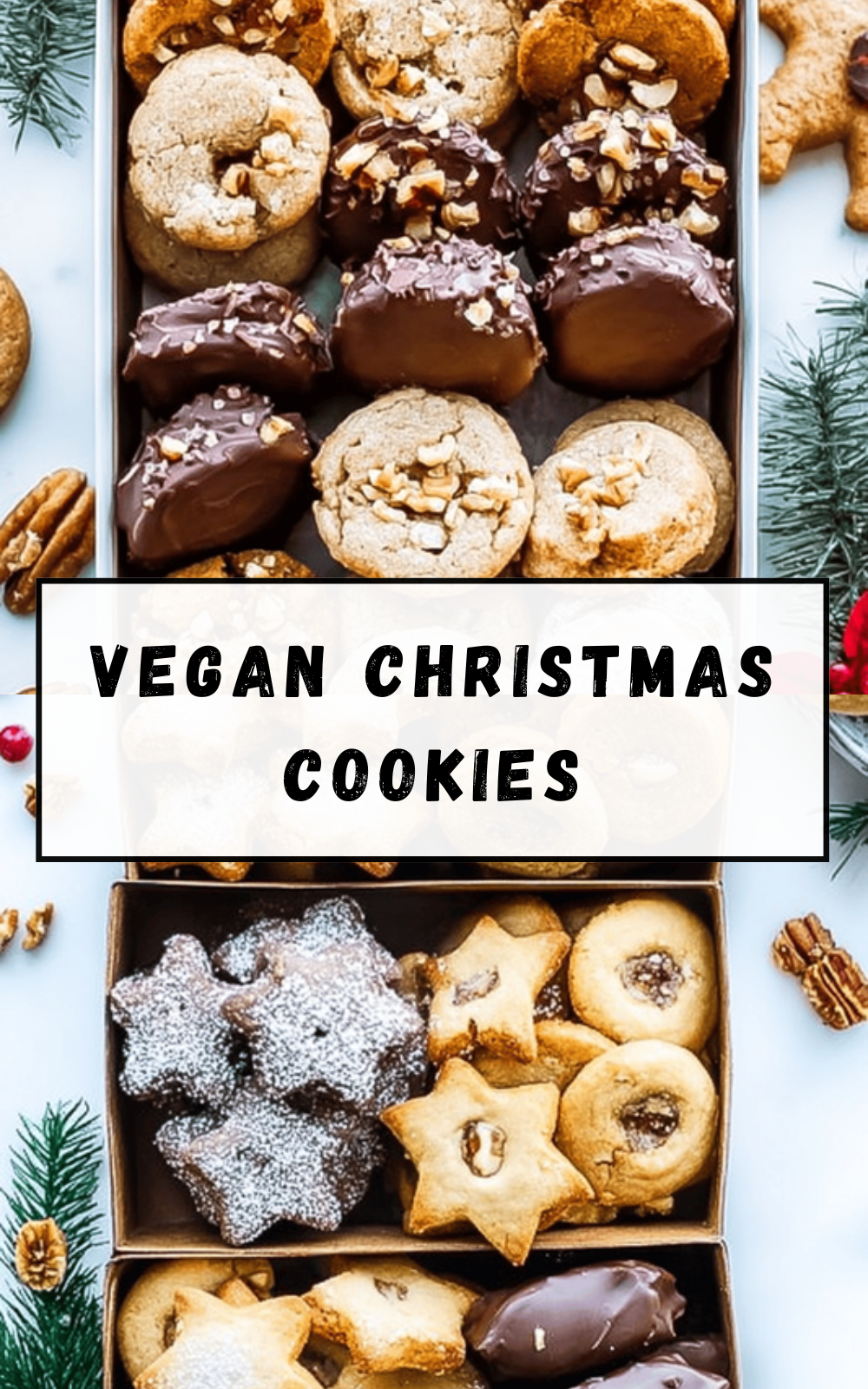 Soft Chewy Vegan Sugar Cookies Perfect For Cut-Out Shapes 6 Vegan Christmas Cookies
