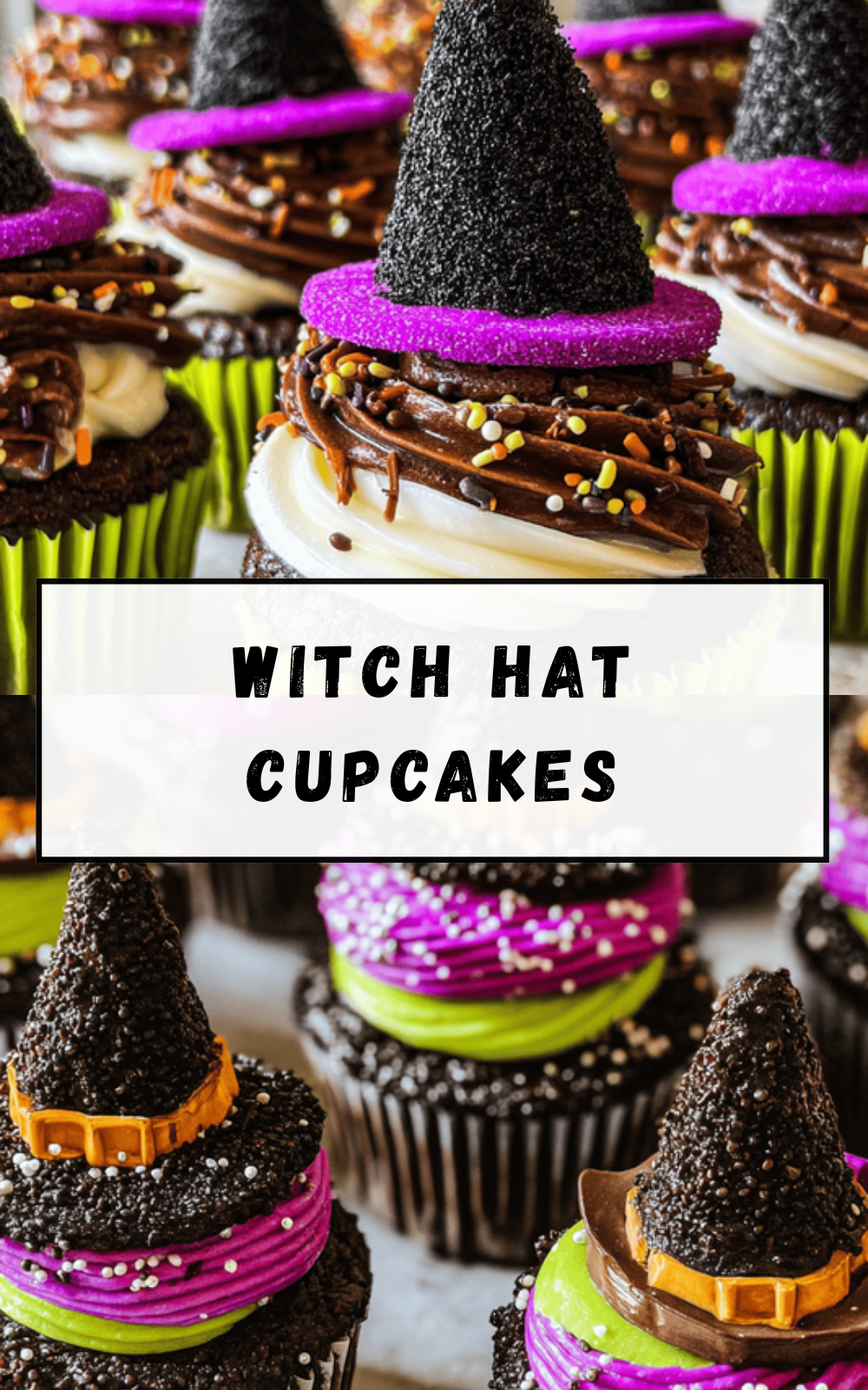 Witch Hat Cupcakes Recipe For Spooky And Fun Halloween Treats 6 Witch Hat Cupcakes