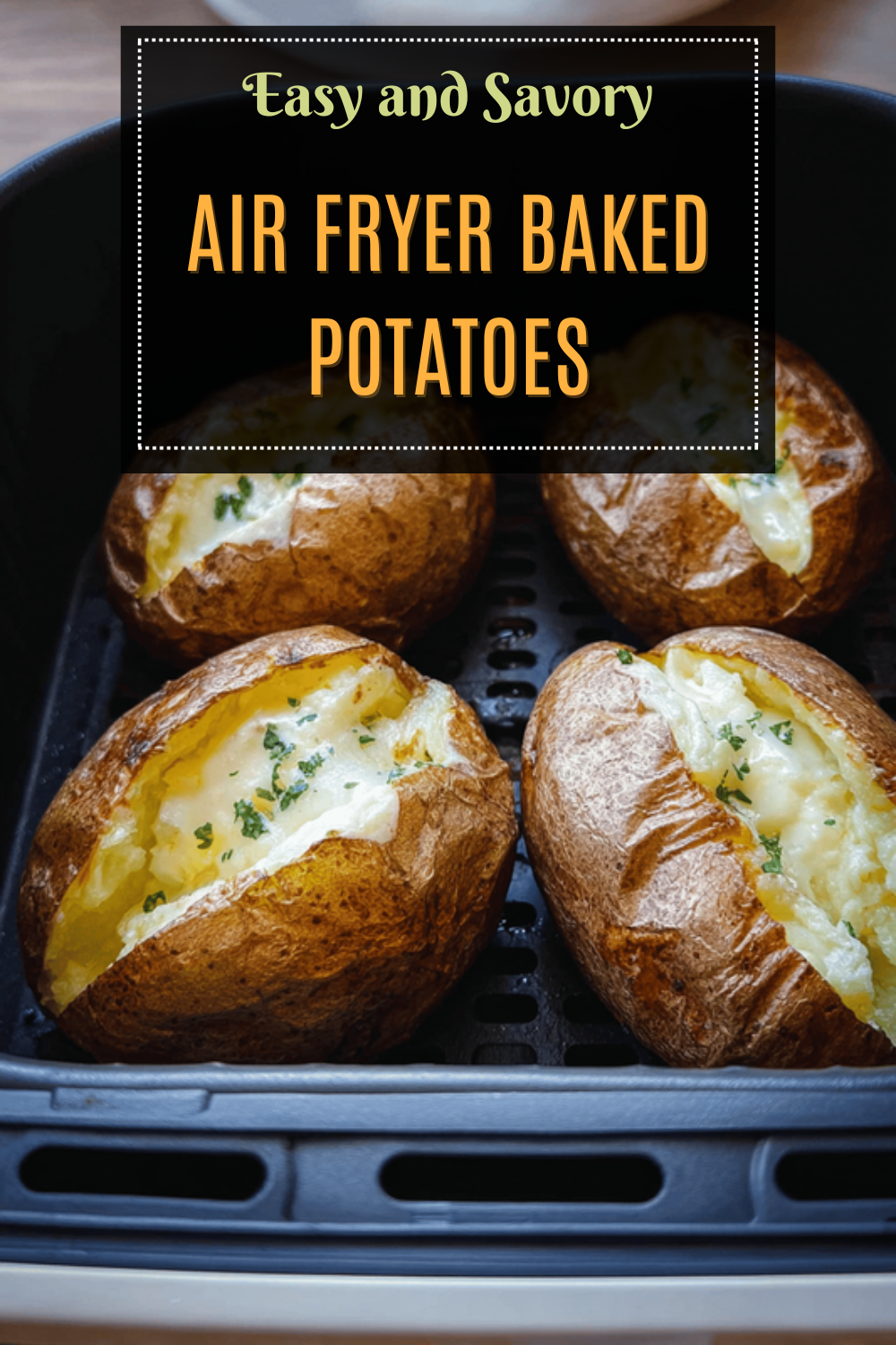Air Fryer Baked Potato Recipe For Perfectly Crispy And Fluffy Results 7 Air Fryer Baked Potatoes