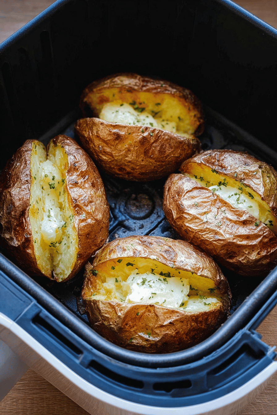 Air Fryer Baked Potato Recipe For Perfectly Crispy And Fluffy Results 6 Air Fryer Baked Potatoes