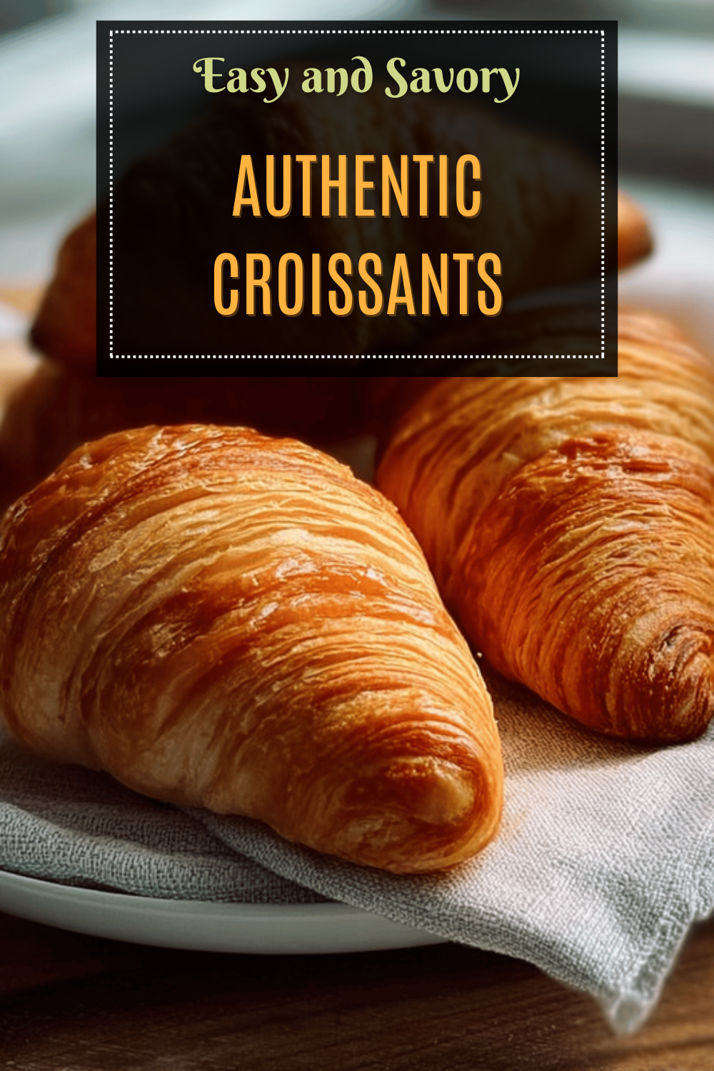 Homemade French Croissants Recipe For Small Batches 7 Authentic Croissants