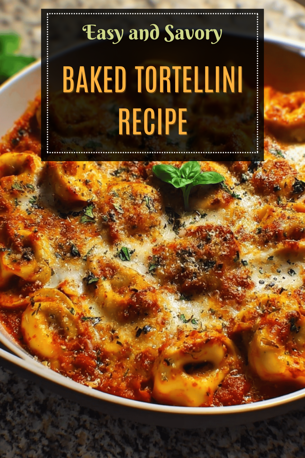 Tortellini Bake Recipe Ready In Twenty Minutes 7 Baked Tortellini Recipe