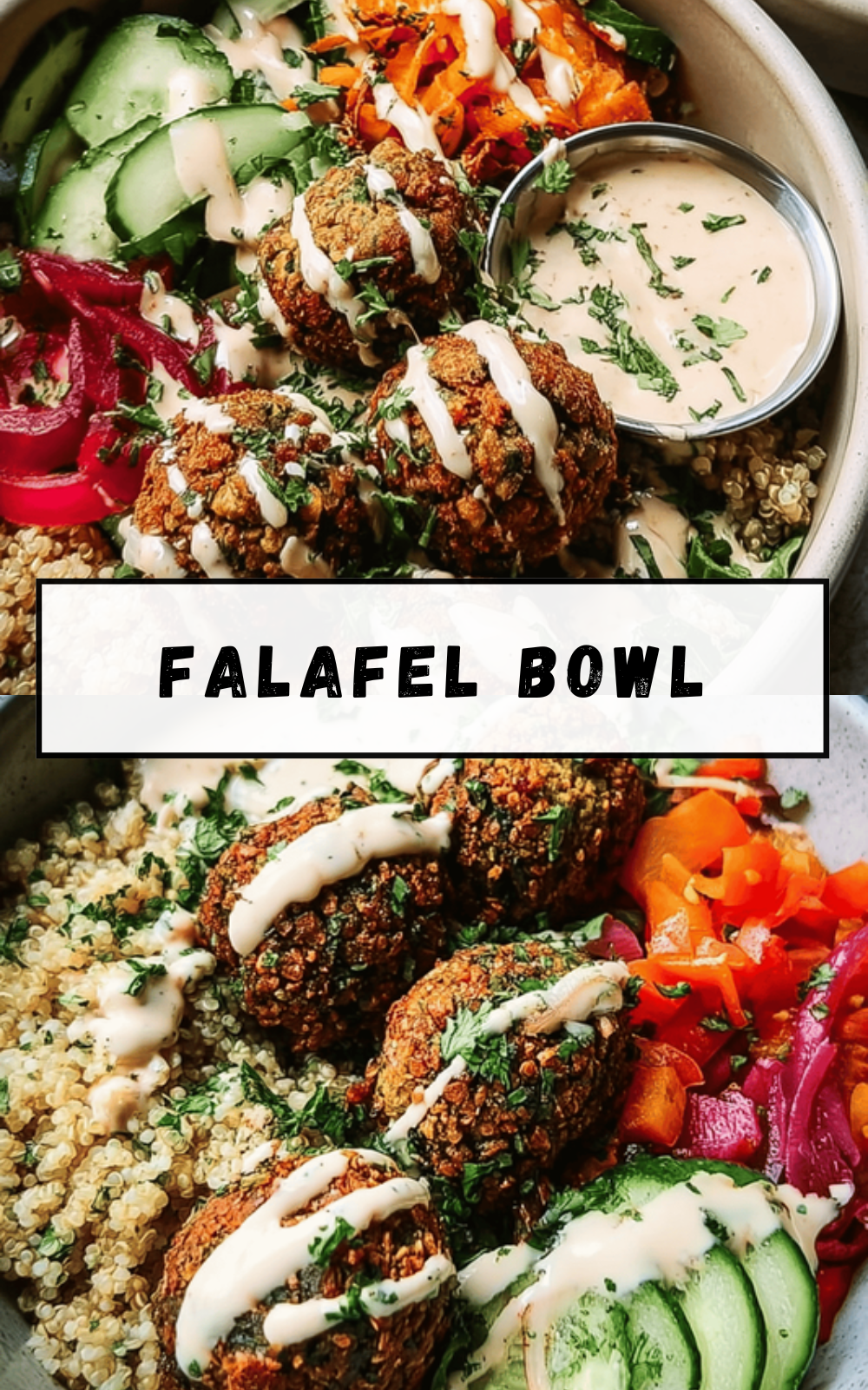 Falafel Bowl Recipes With Fresh Ingredients And Bold Flavors 6 Falafel Bowl