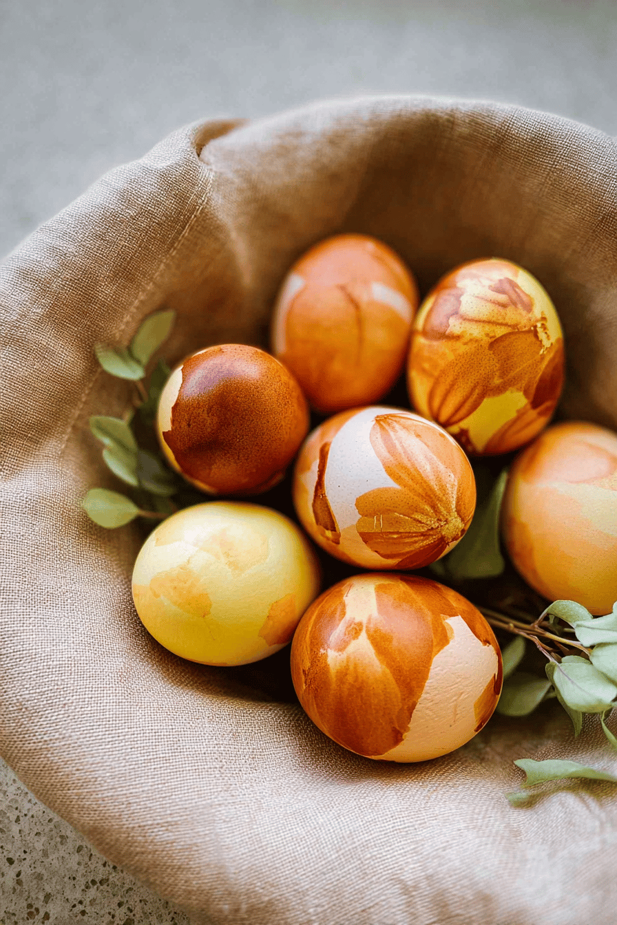 Natural Easter Eggs