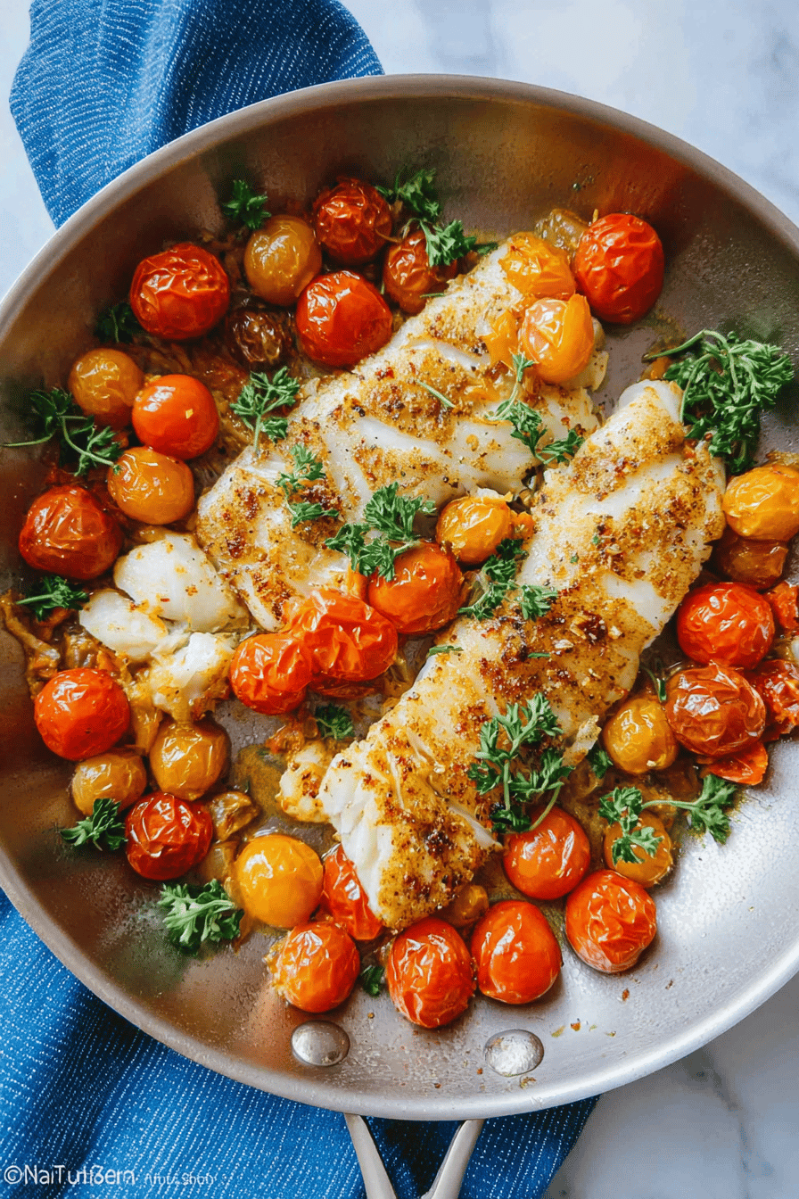 Pan Seared Cod