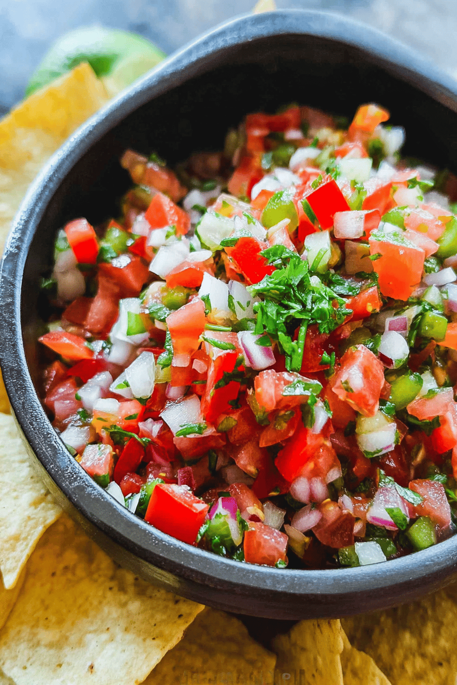 Authentic Pico De Gallo Recipe With Fresh Ingredients And Simple Steps 6 Pico De Gallo