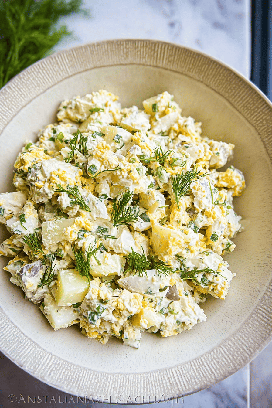 Classic Potato Salad Recipe With Creamy Dressing And Fresh Herbs 6 Potato Salad