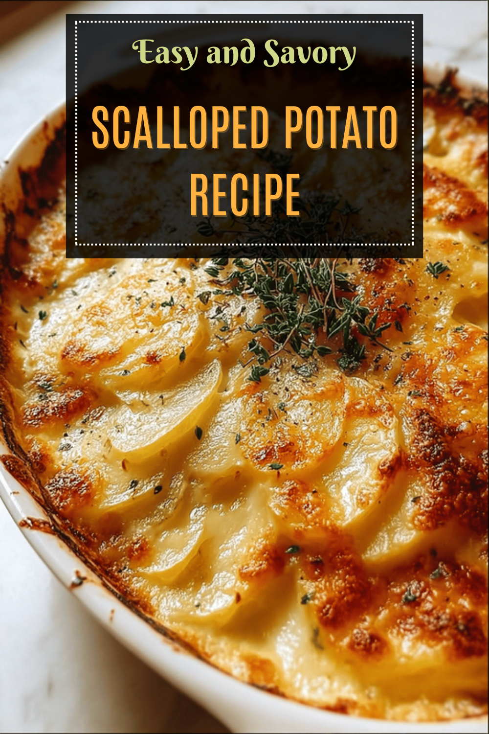 Cheesy Scalloped Potatoes Recipe With Creamy Layers And Golden Crust 4 Scalloped Potato Recipe