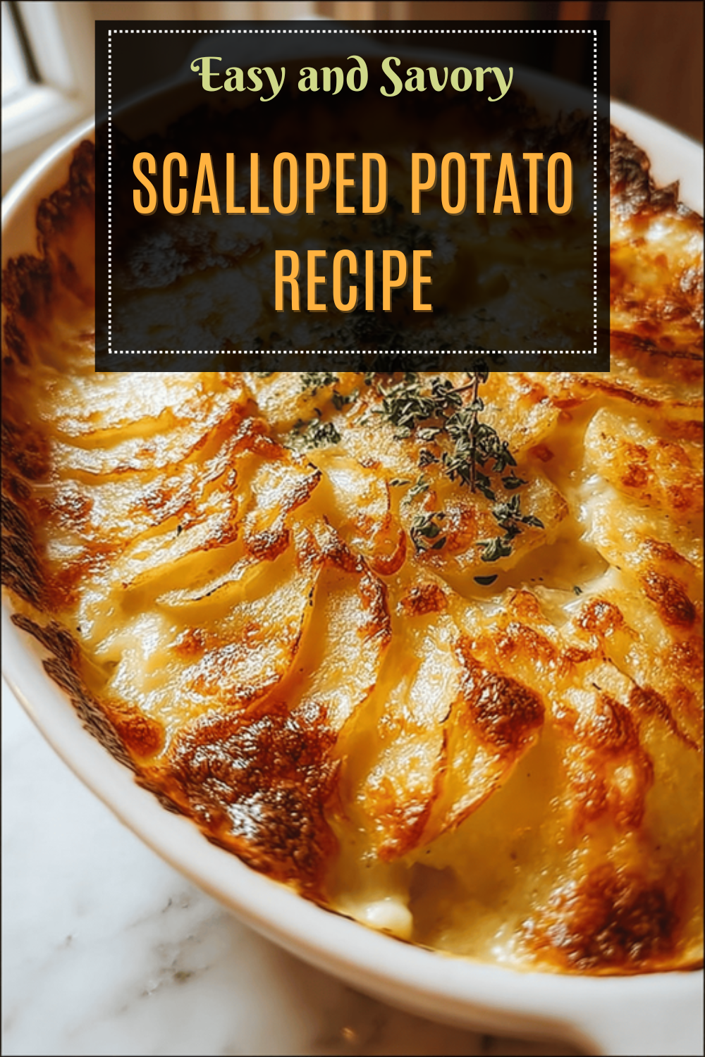 Cheesy Scalloped Potatoes Recipe With Creamy Layers And Crispy Top 7 Scalloped Potato Recipe