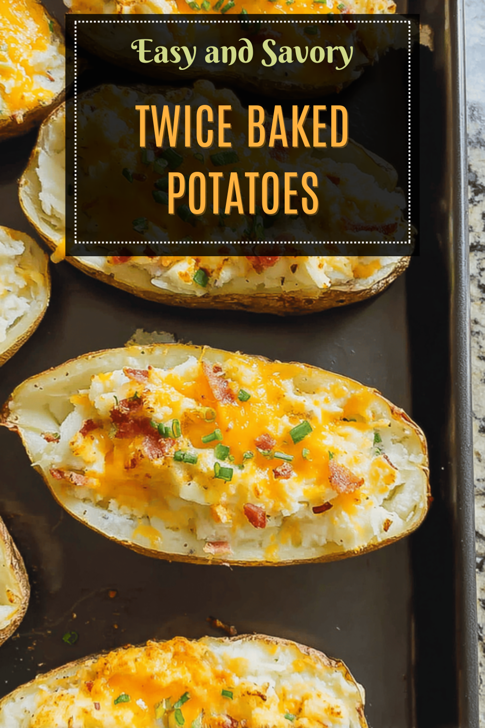 Twice Baked Potatoes Recipe With Creamy Cheese And Crispy Topping 7 Twice Baked Potatoes