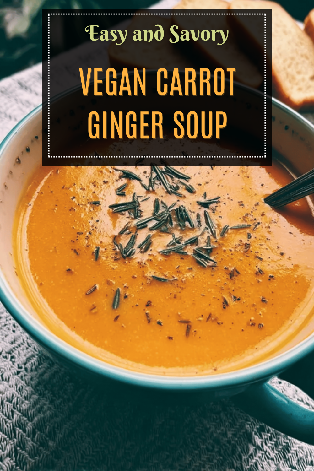 Vegan Carrot Ginger Soup Recipe With Warm Spices 7 Vegan Carrot Ginger Soup