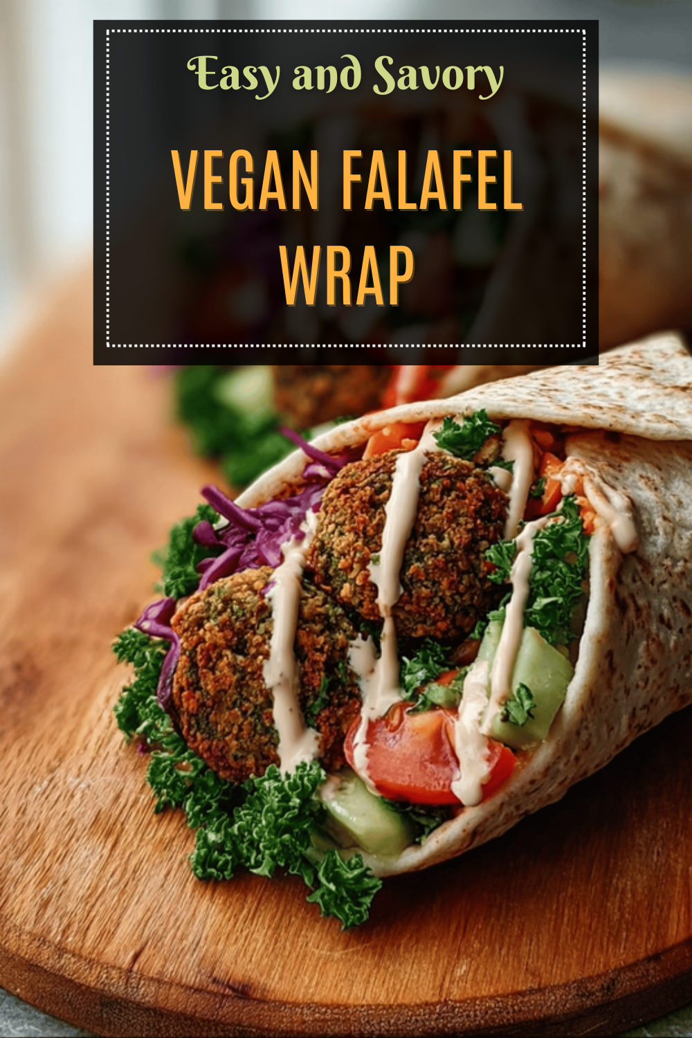 Vegan Falafel Wrap Recipe Packed With Fresh Flavors And Simple Ingredients 7 Vegan Falafel Wrap