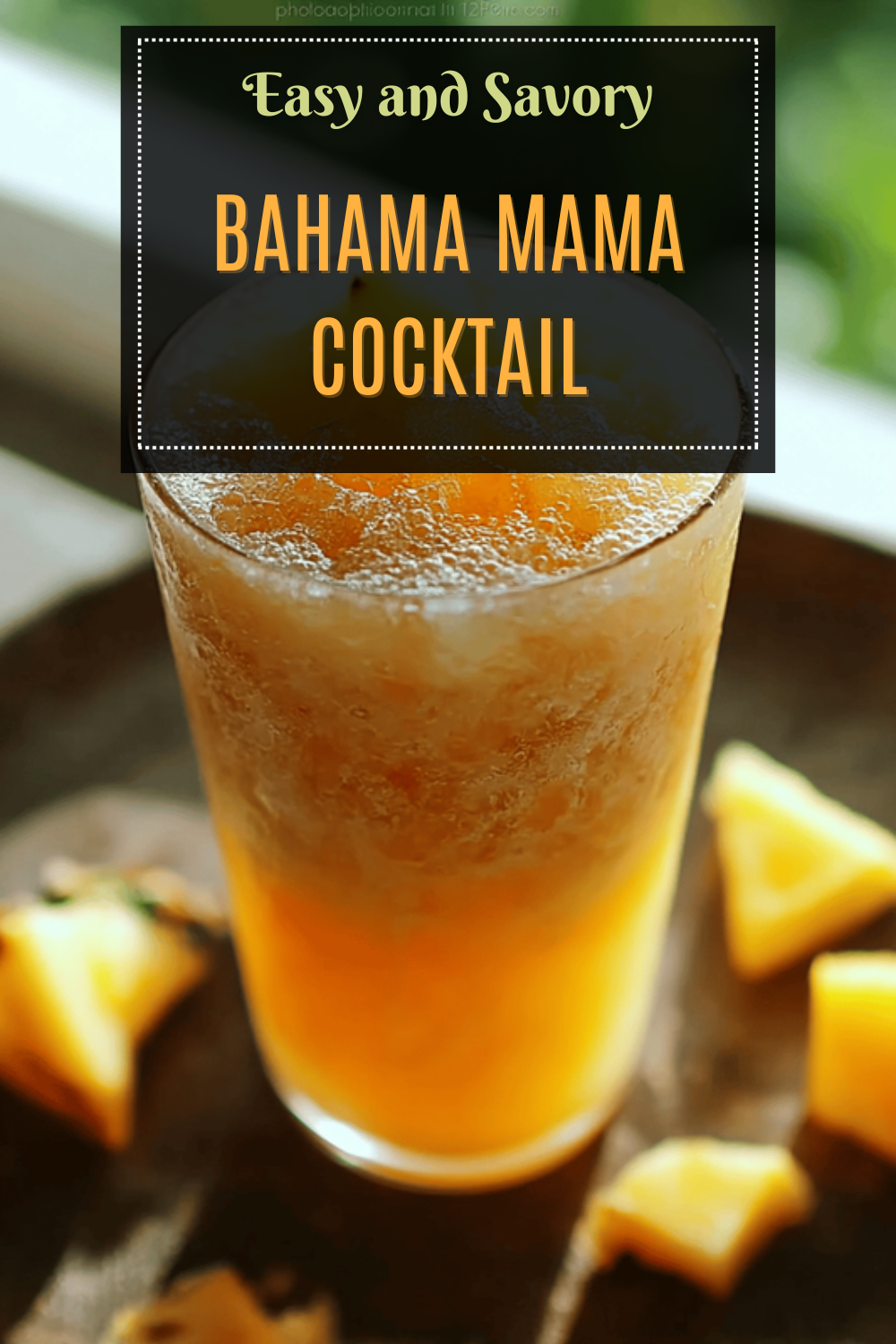 Bahama Mama Cocktail