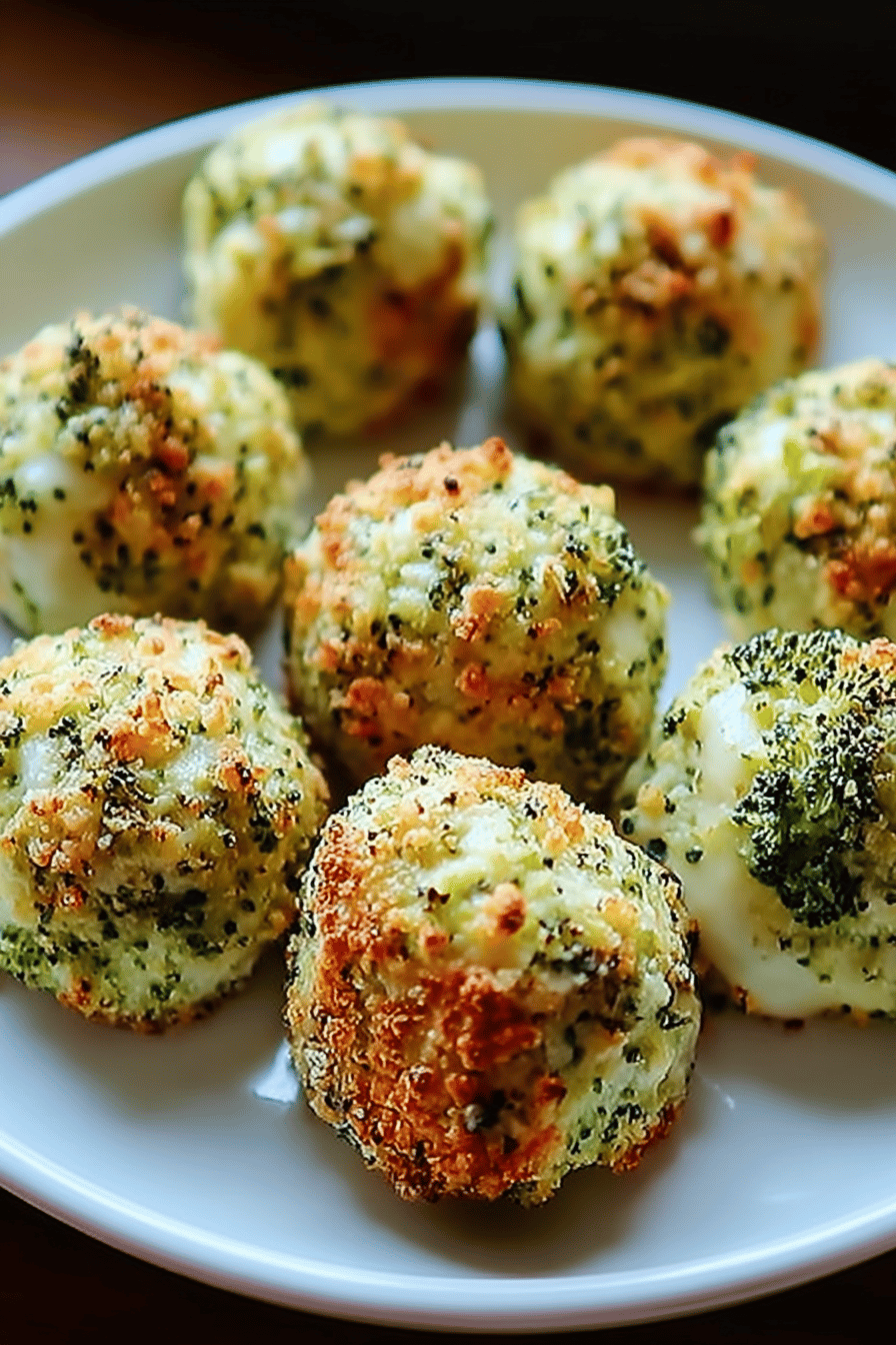 Broccoli Cheesy Balls