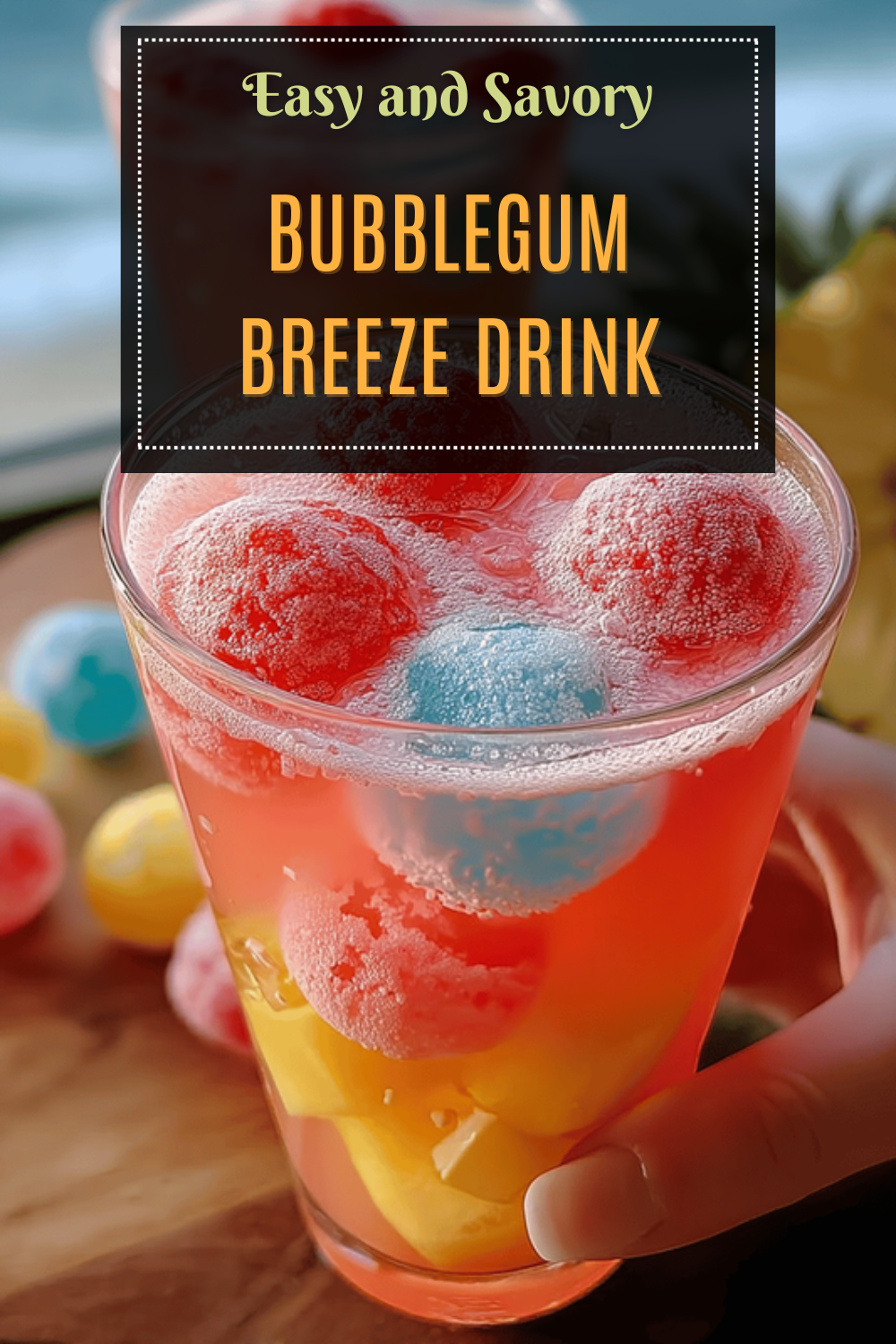 Bubblegum Breeze Drink