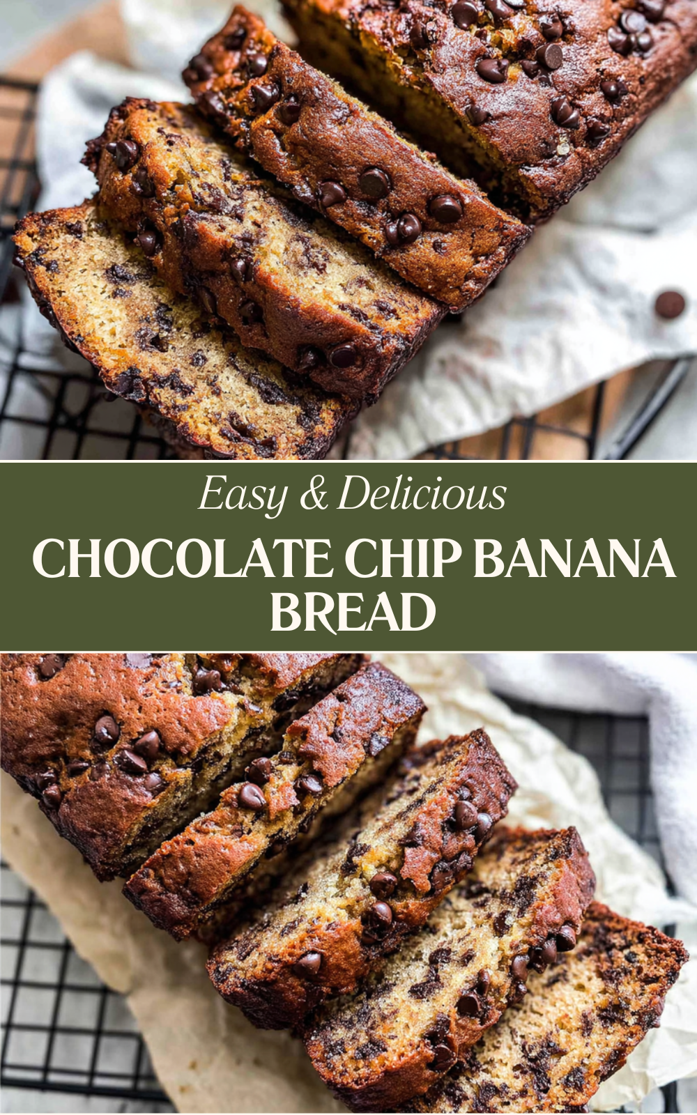 Chocolate Chip Banana Bread Recipe With Moist And Sweet Flavor 7 Chocolate Chip Banana Bread